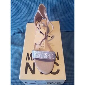 Madden NYC Women's City Bling Sandals  Color (Blush) Sizes 1 (6)  1 (8.5) 1 (11)